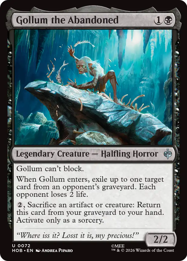 Gollum the Abandoned [The Hobbit] | Tabernacle Games