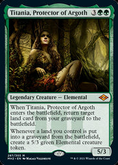 Titania, Protector of Argoth (Foil Etched) [Modern Horizons 2] | Tabernacle Games