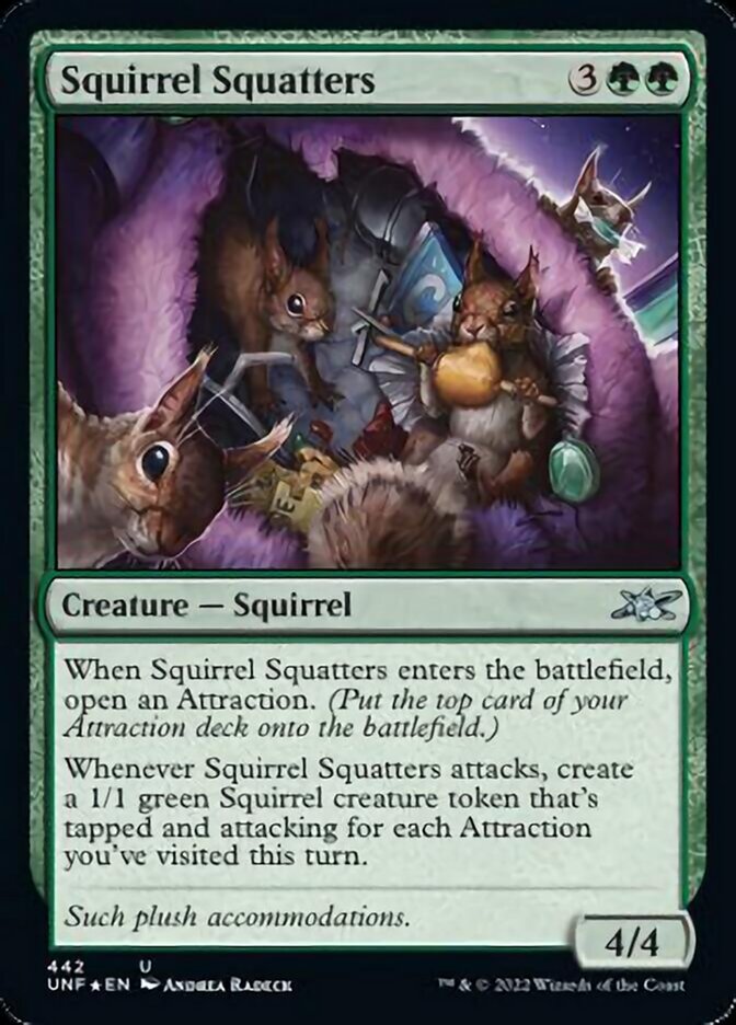 Squirrel Squatters (Galaxy Foil) [Unfinity] | Tabernacle Games
