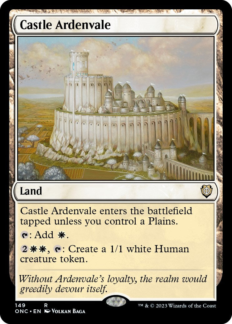 Castle Ardenvale [Phyrexia: All Will Be One Commander] | Tabernacle Games