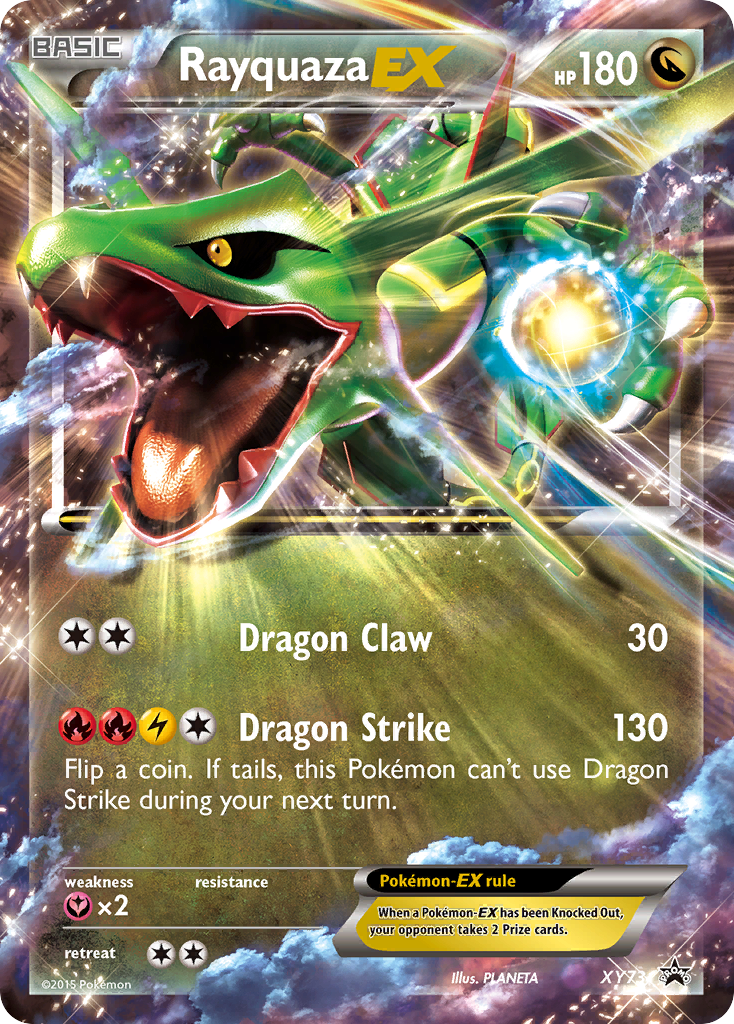 Rayquaza EX (XY73) [XY: Black Star Promos] | Tabernacle Games