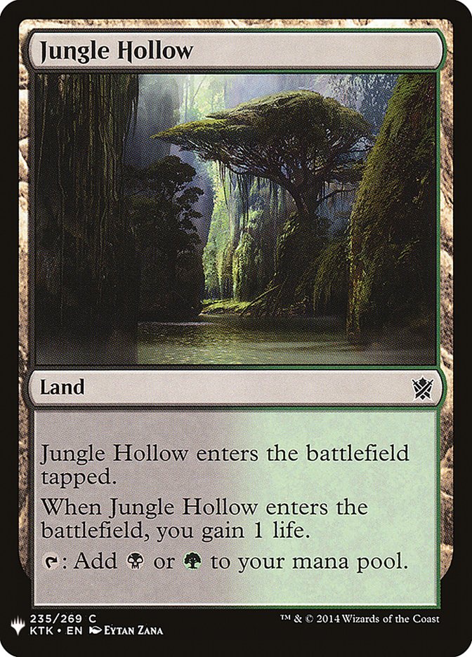 Jungle Hollow [Mystery Booster] | Tabernacle Games