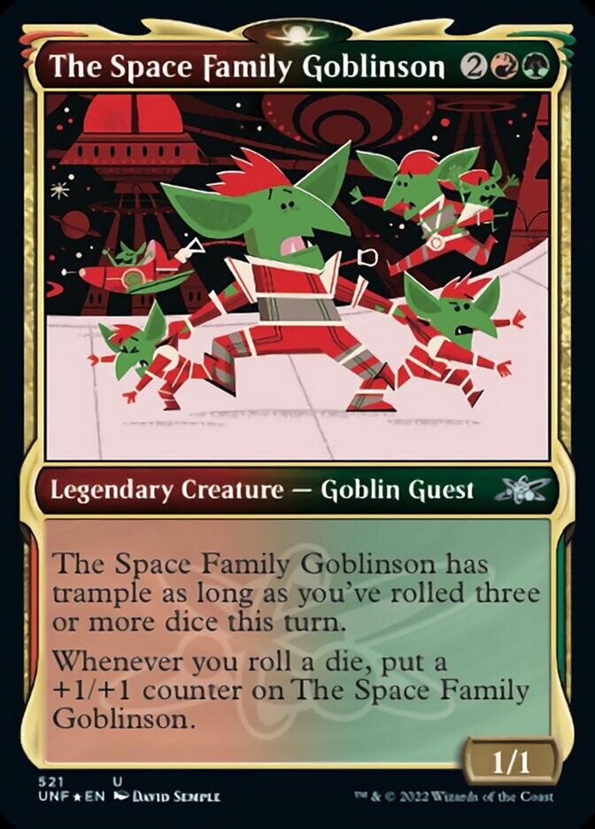 The Space Family Goblinson (Showcase) (Galaxy Foil) [Unfinity] | Tabernacle Games