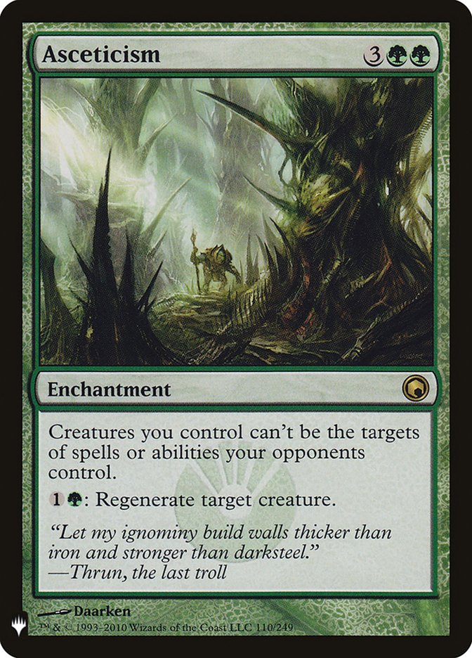 Asceticism [Mystery Booster] | Tabernacle Games