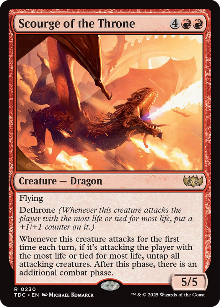 Scourge of the Throne [Tarkir: Dragonstorm Commander] | Tabernacle Games
