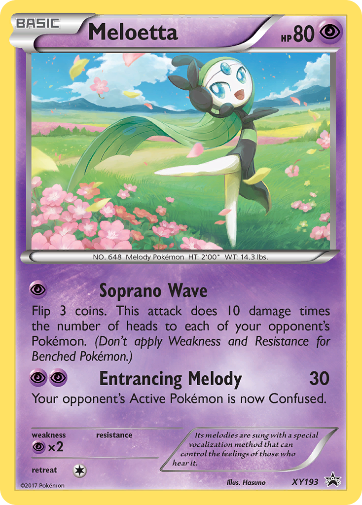 Meloetta (XY193) [XY: Black Star Promos] | Tabernacle Games