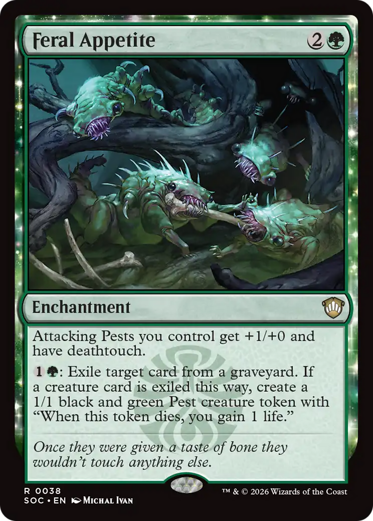 Feral Appetite [Secrets of Strixhaven Commander] | Tabernacle Games