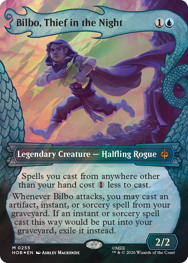 Bilbo, Thief in the Night (Showcase) (Surge Foil) [The Hobbit] | Tabernacle Games