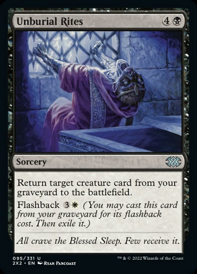 Unburial Rites [Double Masters 2022] | Tabernacle Games