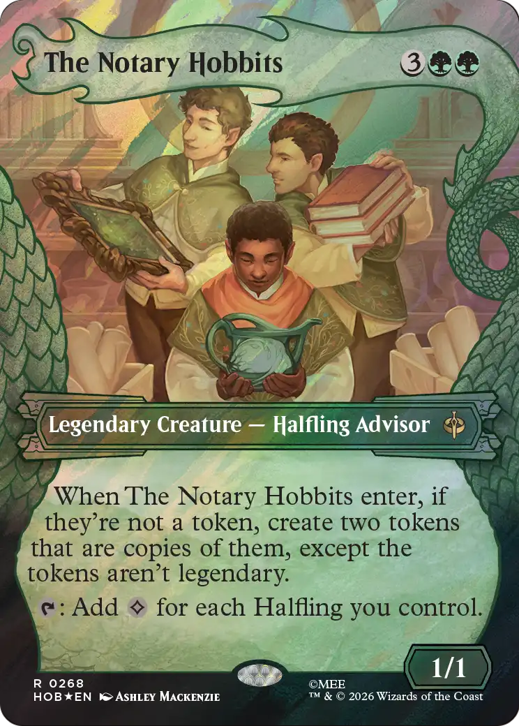 The Notary Hobbits (Showcase) (Surge Foil) [The Hobbit] | Tabernacle Games
