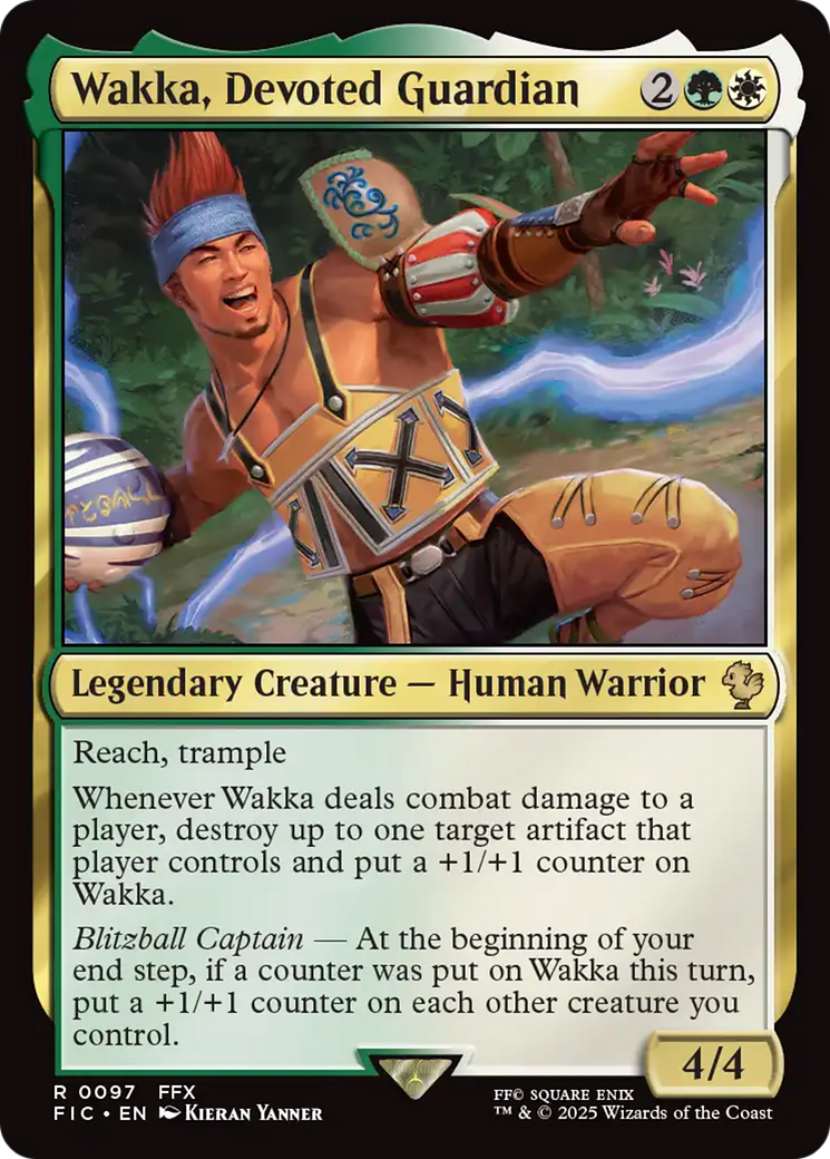 Wakka, Devoted Guardian [FINAL FANTASY Commander] | Tabernacle Games