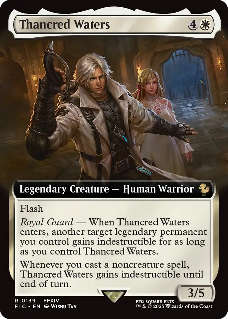 Thancred Waters (Extended Art) [FINAL FANTASY Commander] | Tabernacle Games