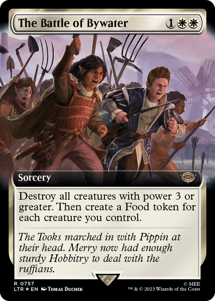 The Battle of Bywater (Extended Art) (Surge Foil) [The Lord of the Rings: Tales of Middle-Earth] | Tabernacle Games