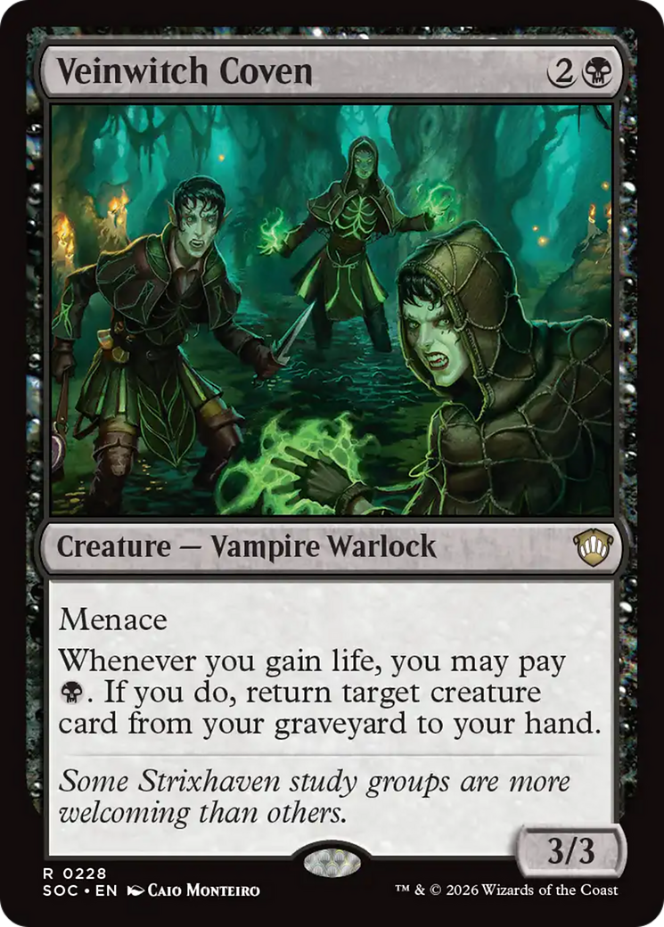 Veinwitch Coven [Secrets of Strixhaven Commander] | Tabernacle Games