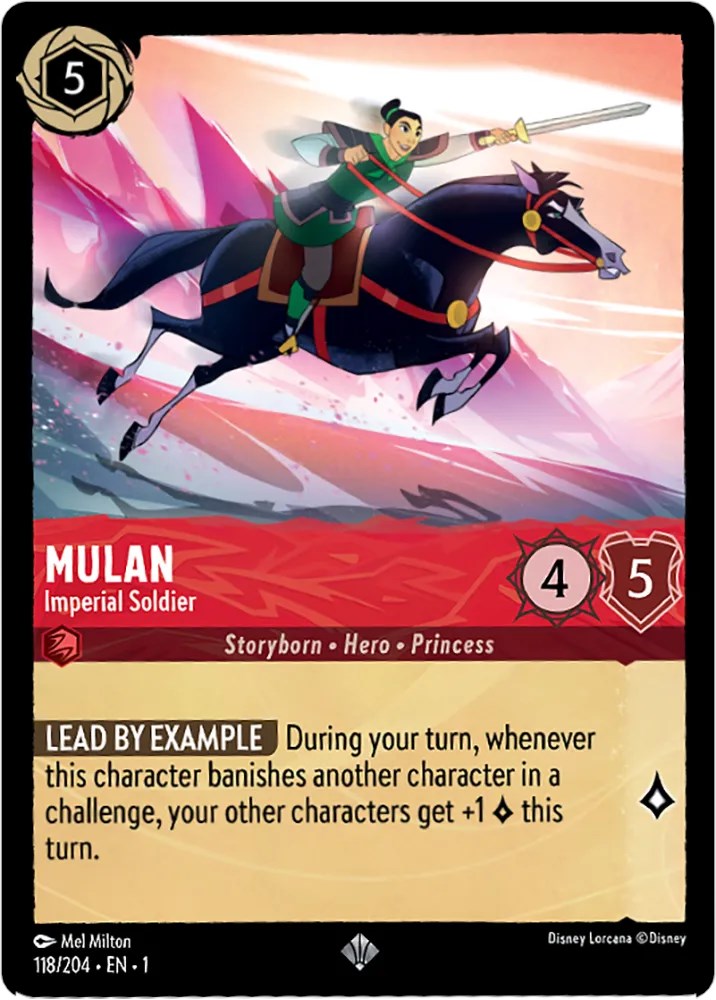 Mulan - Imperial Soldier (118/204) [The First Chapter] | Tabernacle Games