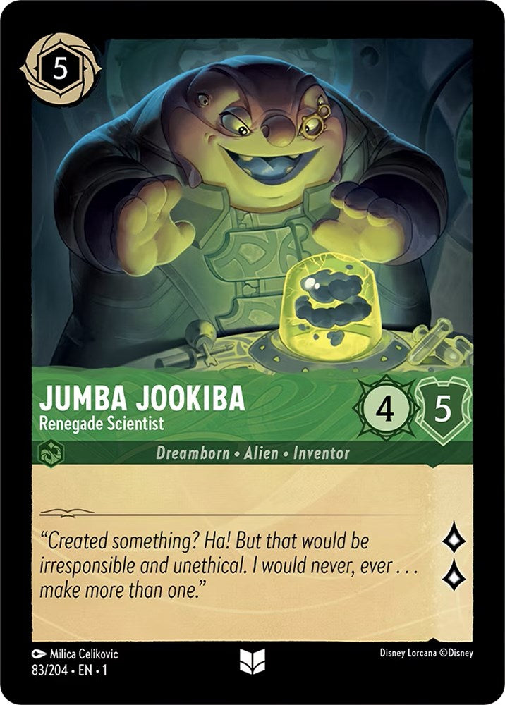 Jumba Jookiba - Renegade Scientist (83/204) [The First Chapter] | Tabernacle Games