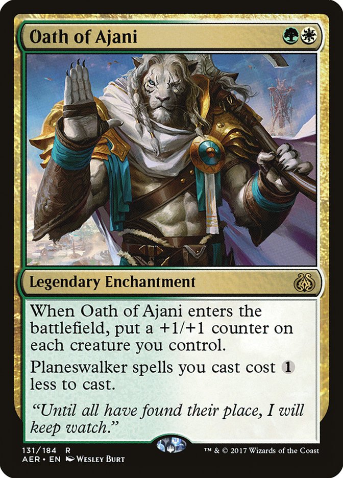 Oath of Ajani [Aether Revolt] | Tabernacle Games
