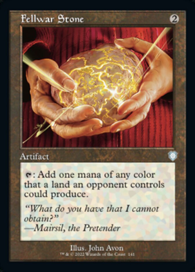 Fellwar Stone (Retro) [The Brothers' War Commander] | Tabernacle Games