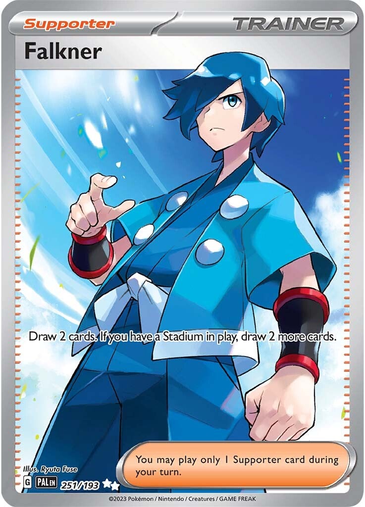 Falkner (251/193) [Scarlet & Violet: Paldea Evolved] | Tabernacle Games