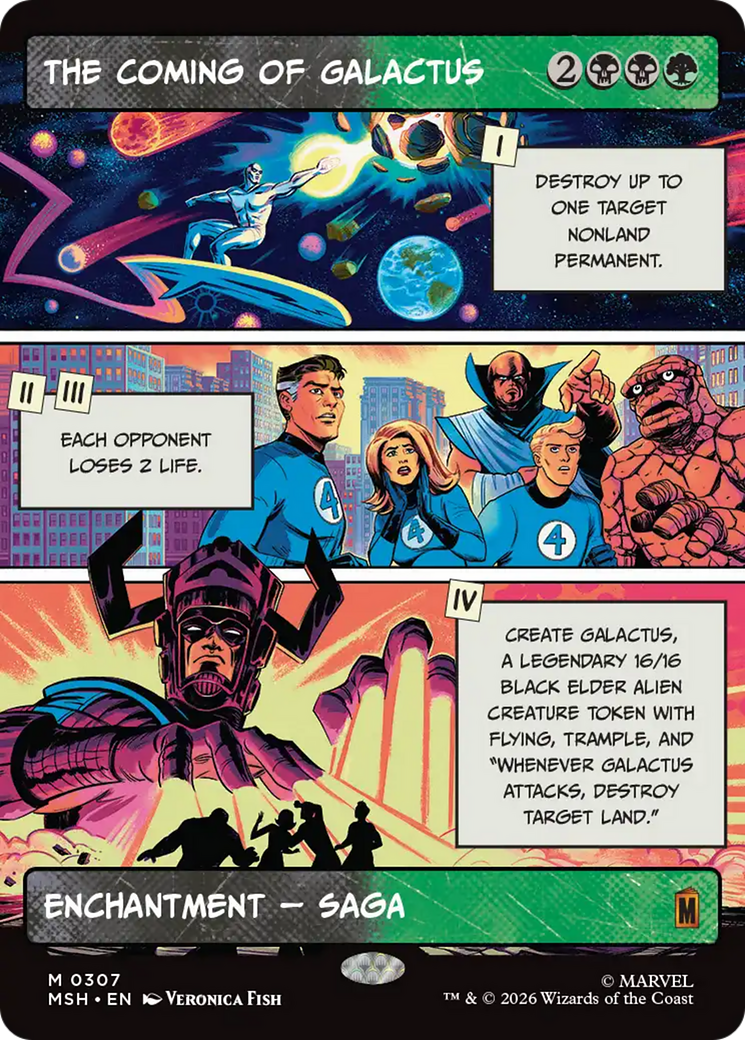 The Coming of Galactus (Borderless) [Marvel Super Heroes] | Tabernacle Games