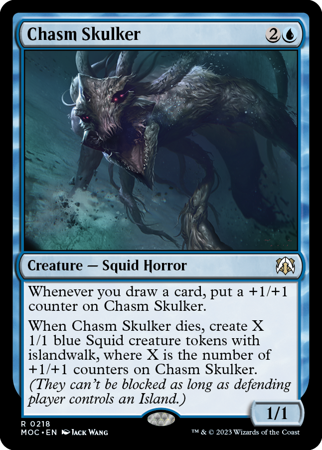 Chasm Skulker [March of the Machine Commander] | Tabernacle Games