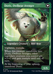 Doric, Nature's Warden // Doric, Owlbear Avenger [Secret Lair Drop Series] | Tabernacle Games