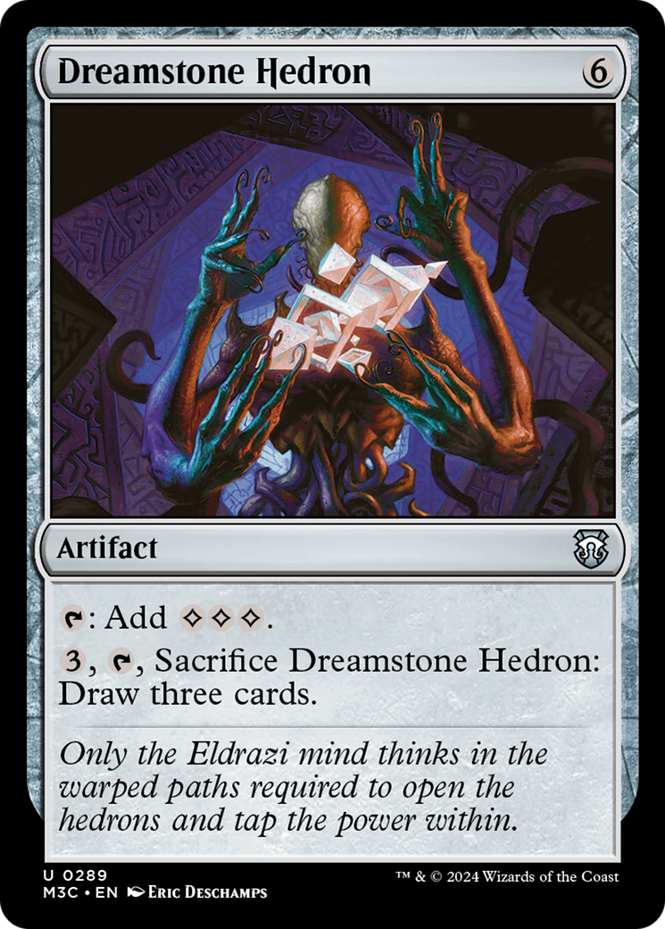 Dreamstone Hedron (Ripple Foil) [Modern Horizons 3 Commander] | Tabernacle Games