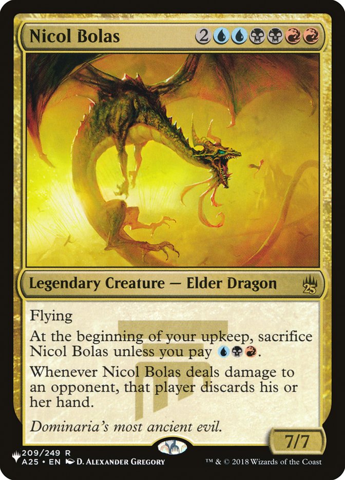 Nicol Bolas [The List] | Tabernacle Games