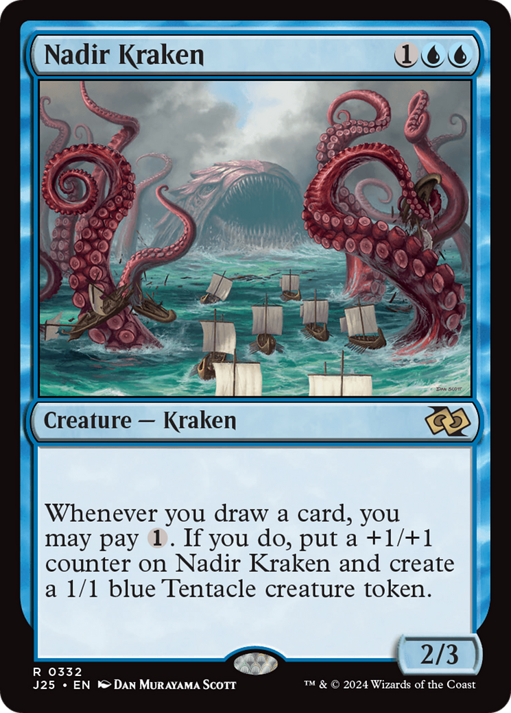 Nadir Kraken [Foundations Jumpstart] | Tabernacle Games