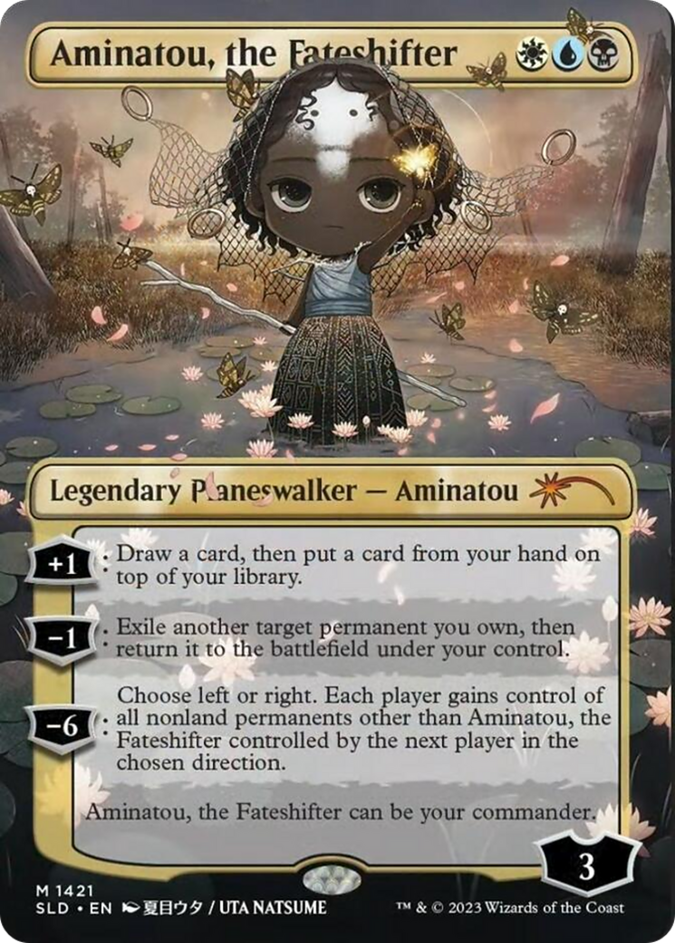 Aminatou, the Fateshifter (Rainbow Foil) [Secret Lair Drop Series] | Tabernacle Games