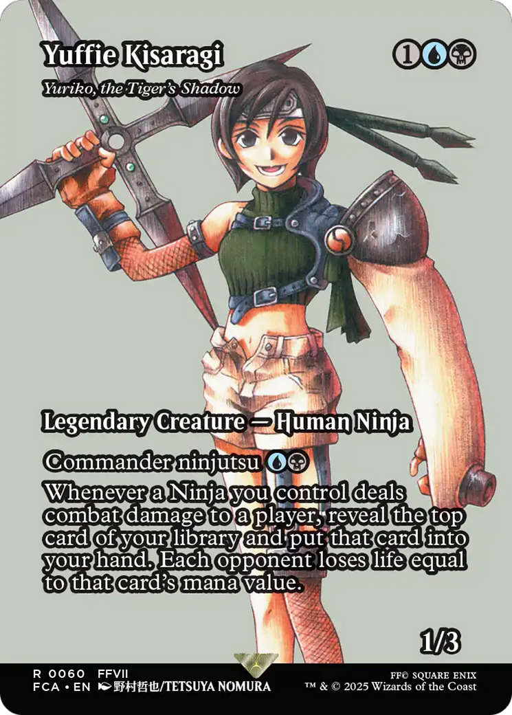 Yuffie Kisaragi - Yuriko, the Tiger's Shadow (Showcase) [FINAL FANTASY : Through the Ages] | Tabernacle Games