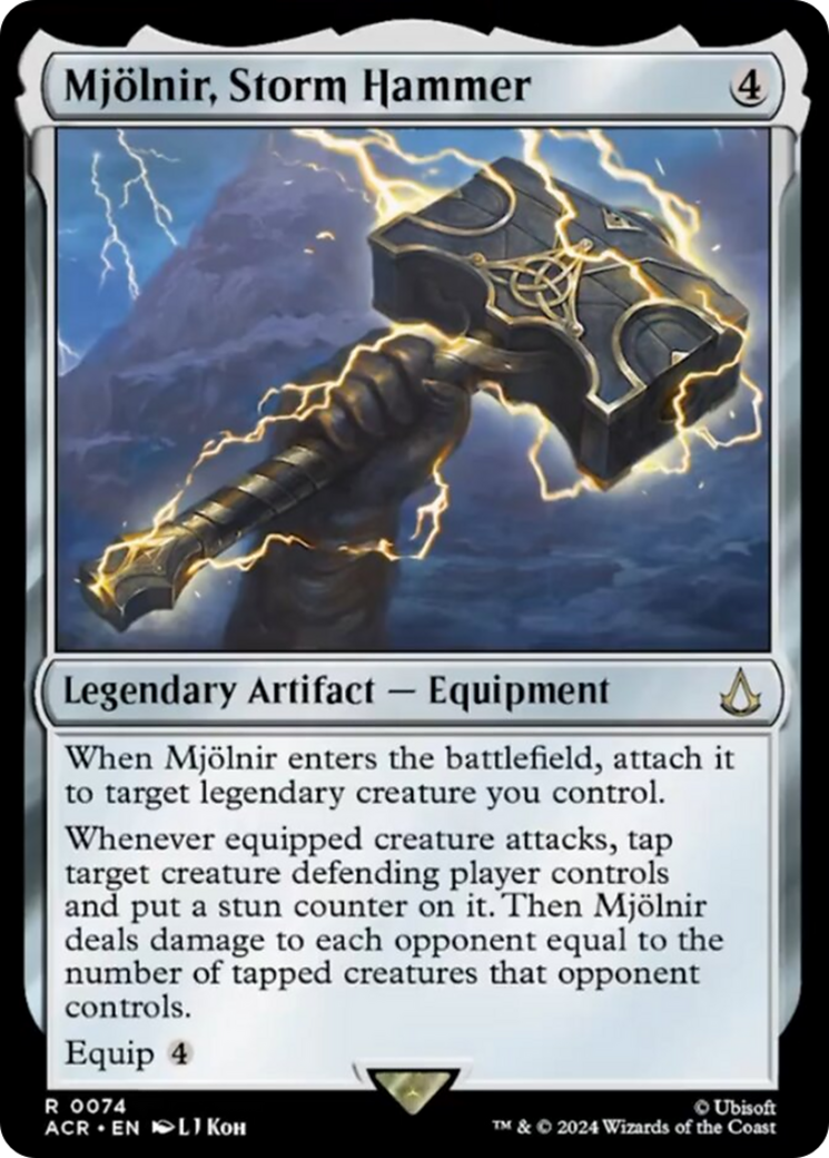 Mjolnir, Storm Hammer [Assassin's Creed] | Tabernacle Games