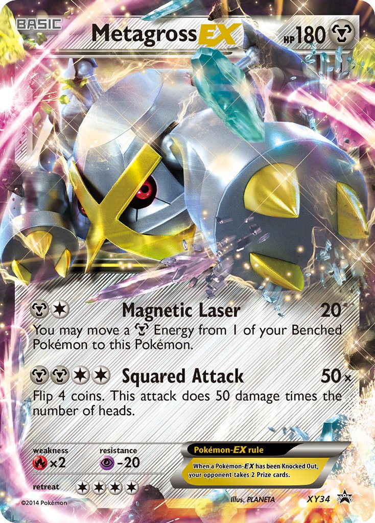 Metagross EX (XY34) [XY: Black Star Promos] | Tabernacle Games