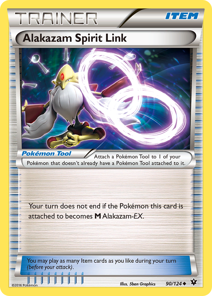 Alakazam Spirit Link (90/124) [XY: Fates Collide] | Tabernacle Games