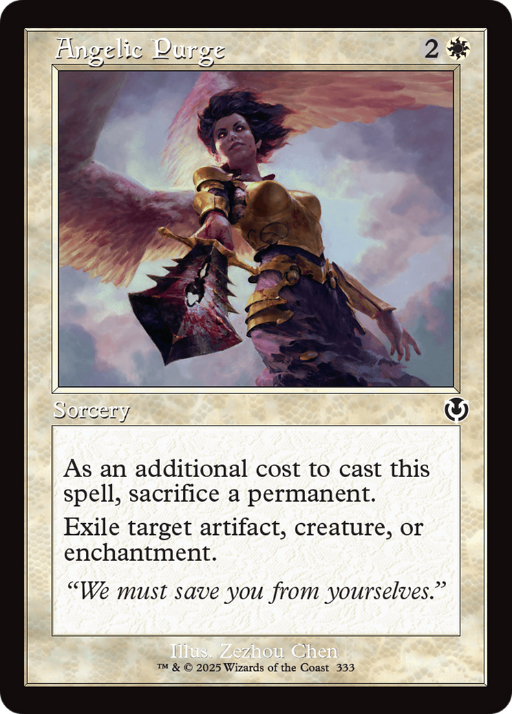 Angelic Purge (Retro Frame) [Innistrad Remastered] | Tabernacle Games