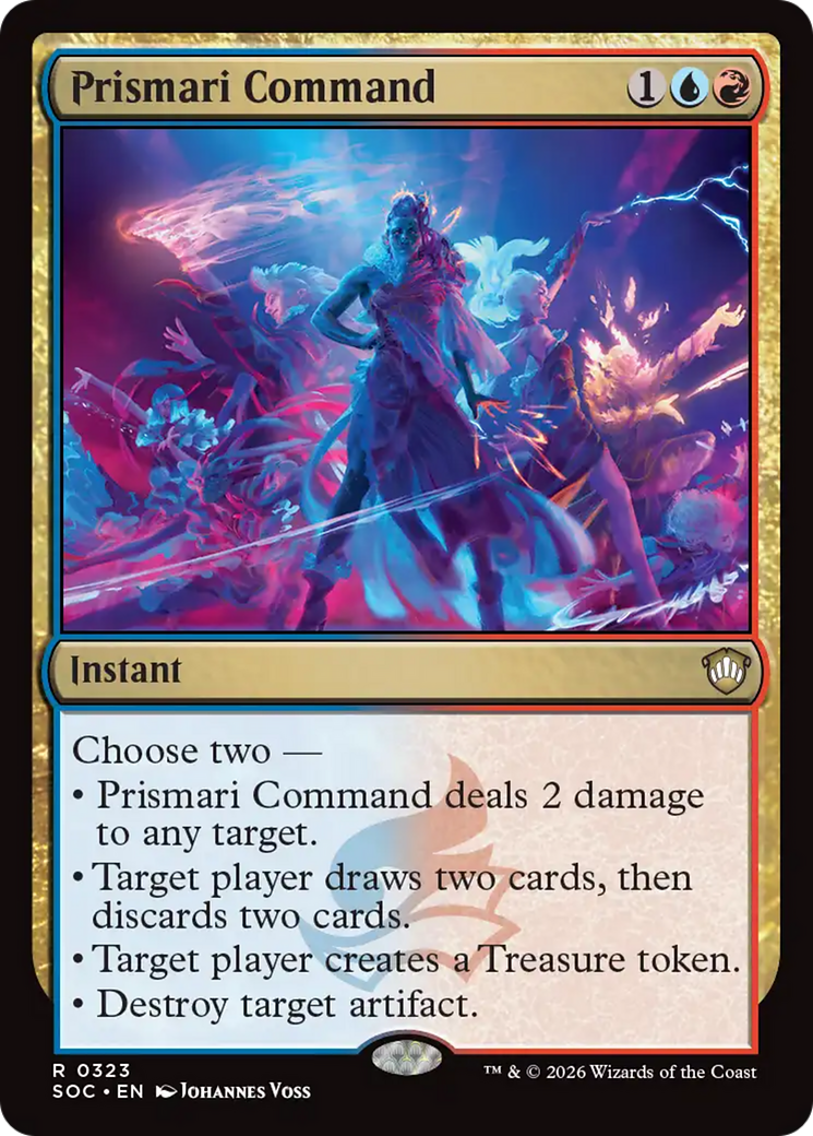 Prismari Command [Secrets of Strixhaven Commander] | Tabernacle Games