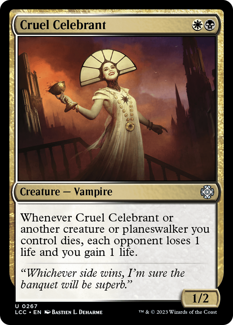 Cruel Celebrant [The Lost Caverns of Ixalan Commander] | Tabernacle Games