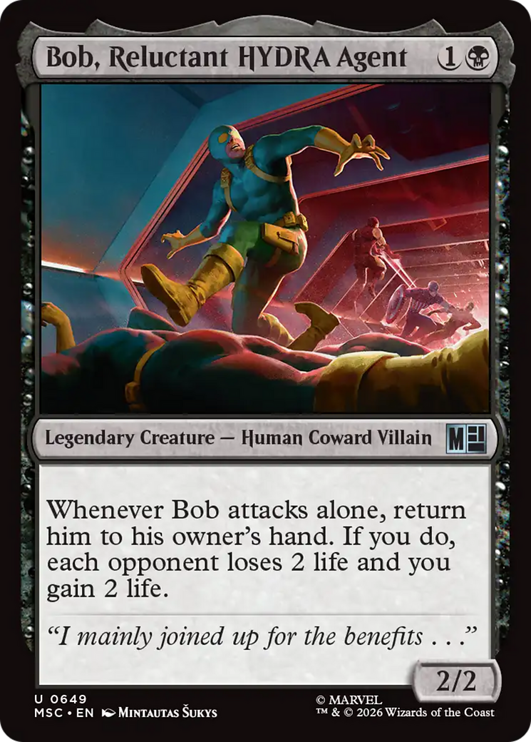 Bob, Reluctant HYDRA Agent [Marvel Super Heroes Commander] | Tabernacle Games