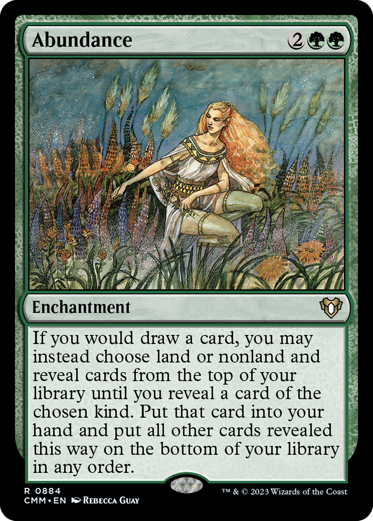 Abundance [Commander Masters] | Tabernacle Games