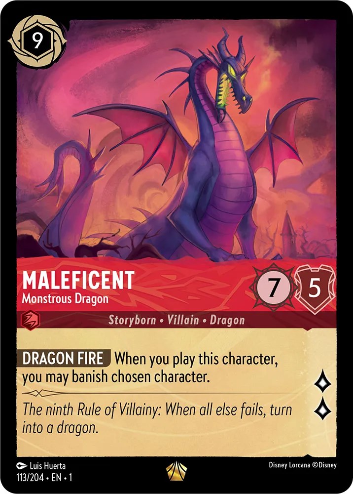 Maleficent - Monstrous Dragon (113/204) [The First Chapter] | Tabernacle Games