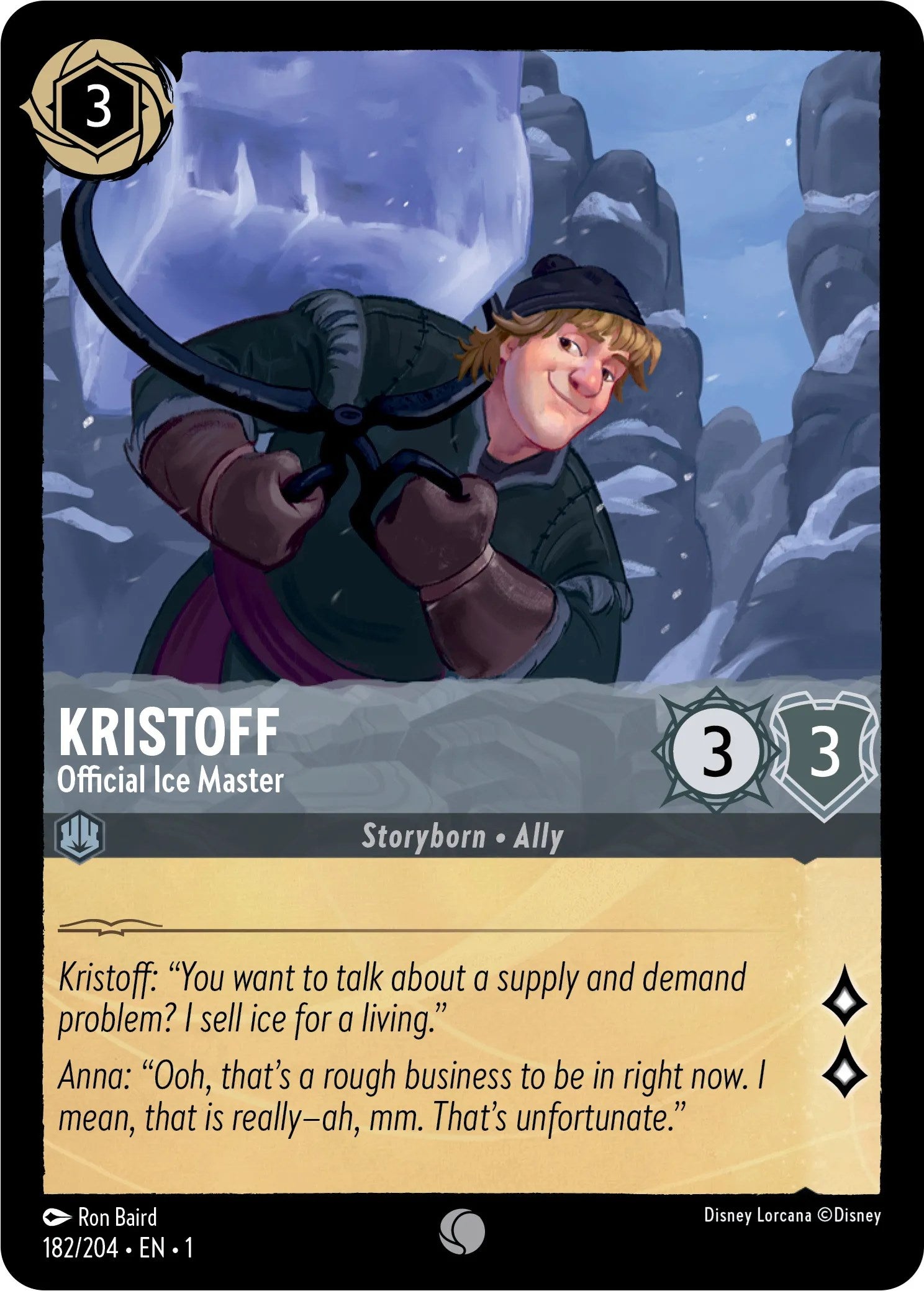 Kristoff - Official Ice Master (182/204) [The First Chapter] | Tabernacle Games