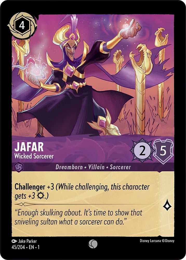 Jafar - Wicked Sorcerer (45/204) [The First Chapter] | Tabernacle Games