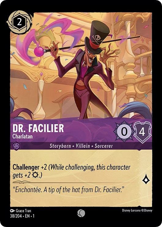 Dr. Facilier - Charlatan (38/204) [The First Chapter] | Tabernacle Games