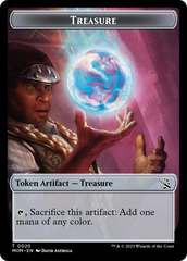 Treasure (20) // Kraken Double-Sided Token [March of the Machine Tokens] | Tabernacle Games