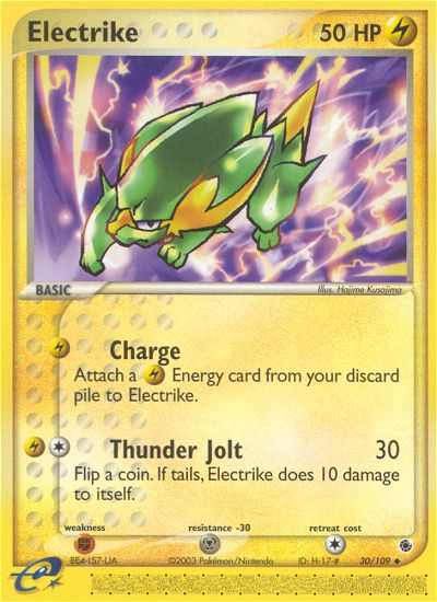 Electrike (30/109) [EX: Ruby & Sapphire] | Tabernacle Games