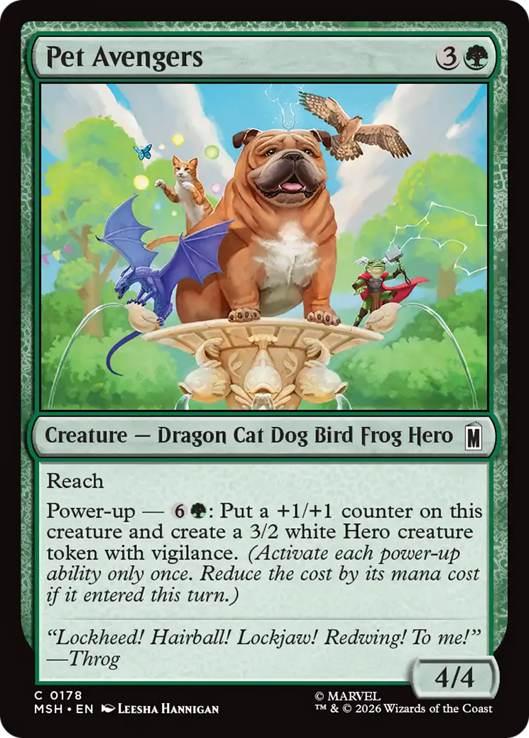 Pet Avengers [Marvel Super Heroes] | Tabernacle Games