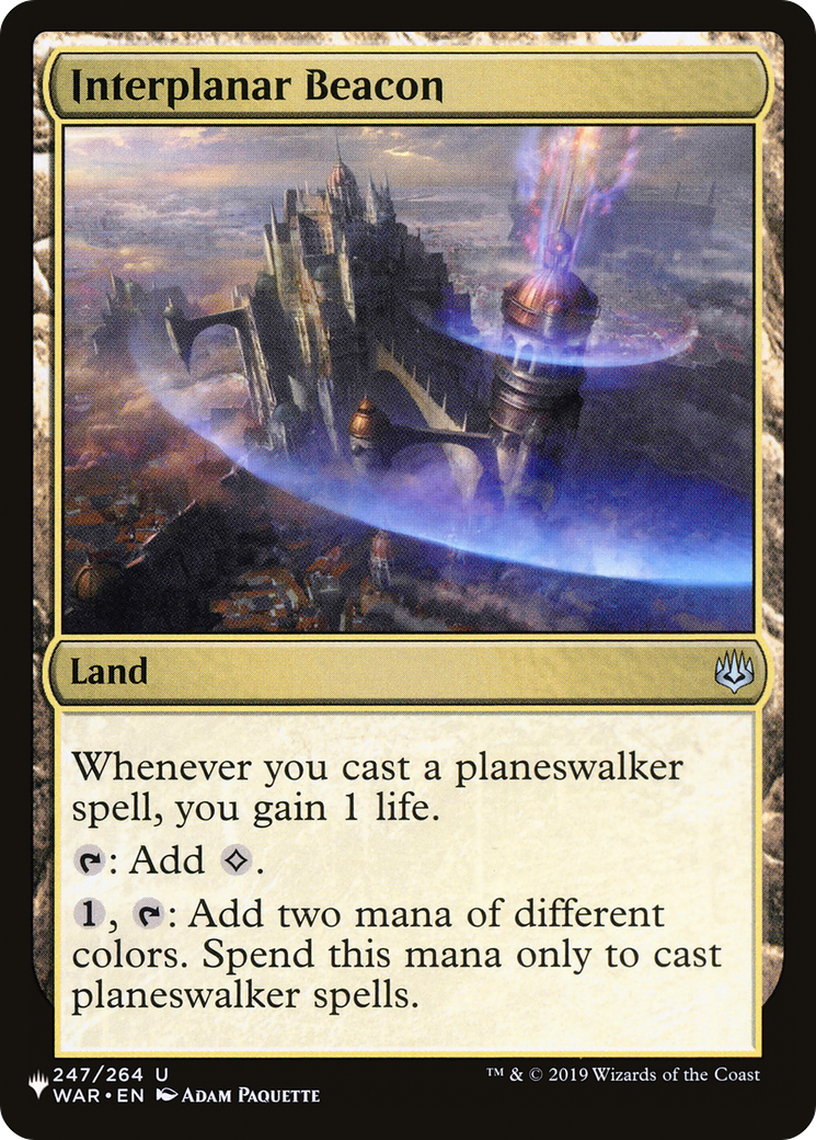 Interplanar Beacon [The List] | Tabernacle Games