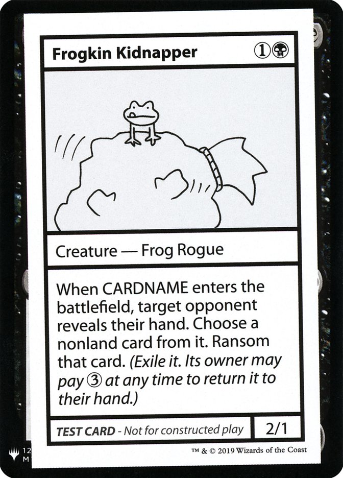 Frogkin Kidnapper [Mystery Booster Playtest Cards] | Tabernacle Games