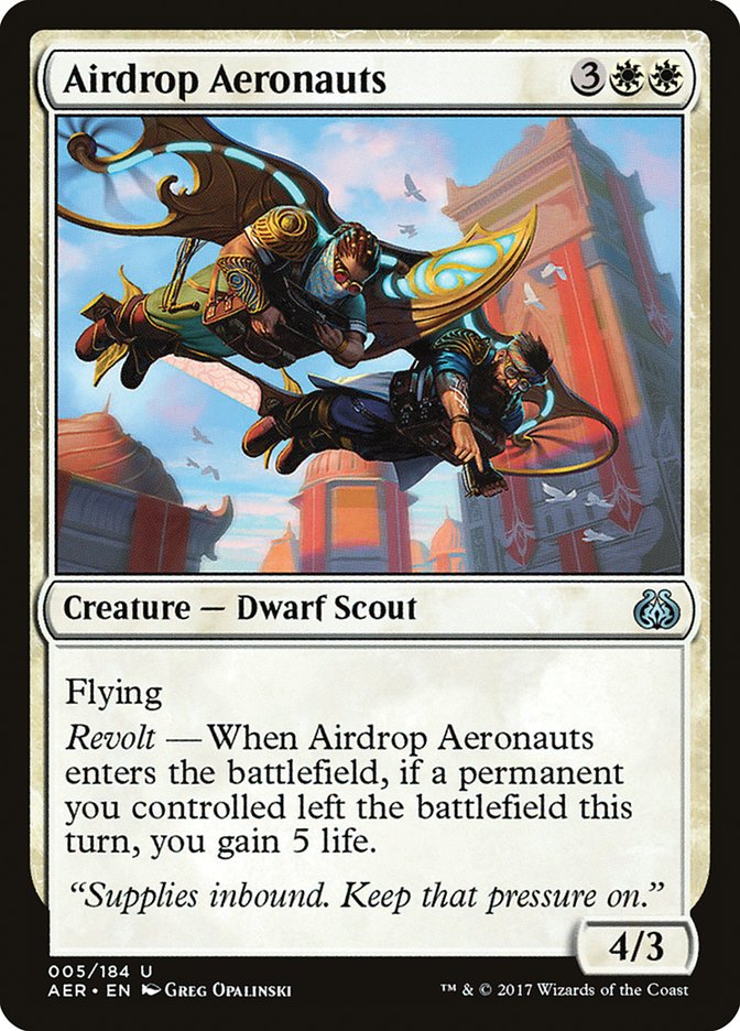 Airdrop Aeronauts [Aether Revolt] | Tabernacle Games