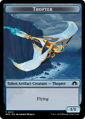 Phyrexian Germ // Thopter Double-Sided Token [Modern Horizons 3 Tokens] | Tabernacle Games